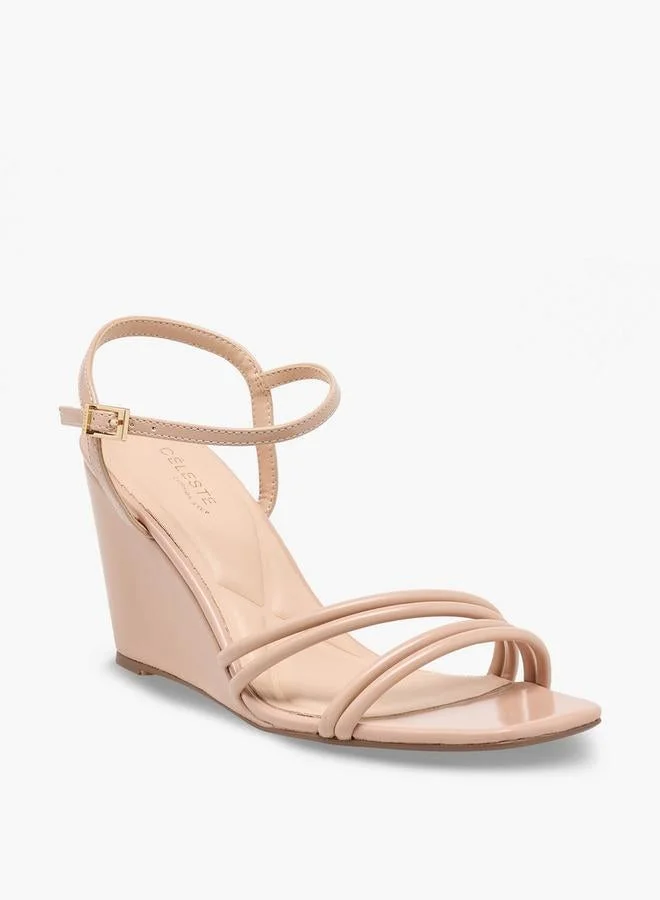 Celeste Women Strappy Wedge Heel Sandals