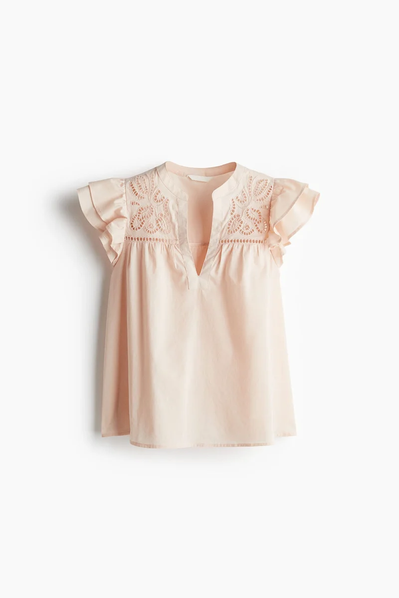 H&M Broderie Anglaise Blouse