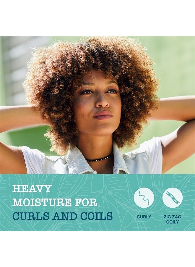 MAUI MOISTURE Curl Quench + Coconut Oil Curl-Defining Anti-Frizz Conditioner to Hydrate and Detangle Tight Curly Hair, Softening Conditioner, Vegan, Silicone & Paraben-Free, 13 fl oz  - Image 2