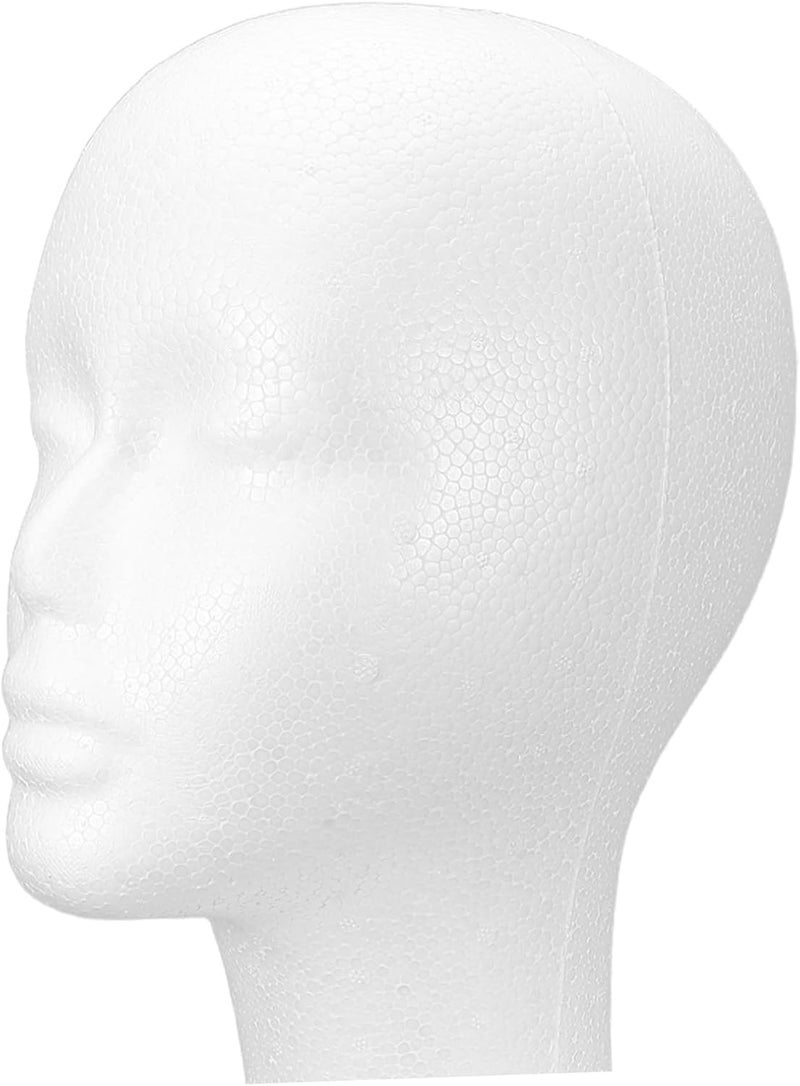 Easy handling optimized design Ipetboom 2pcs Foam Mannequin Heads for Wigs and Hats Bald Head Display Stand for Female and Male Hat Holder Retail and Styling Use User feedback upgraded quality Big & small space compatible Gulf approved global quality Wide use compliant quality Fine detail All consumer tier purchase options Chemical free Compact trendy practical build General purpose premium build Local supply chain stock Flat working surface Stable base Various color options Proper storage environment Wide usage compatibility Various fittings Global easy assemble picks Global mainstream design picks Well-engineered versatile build Salt mist resistant Market need oriented construction Local trackable shipment Processed natural substance Diverse operating method fit - Image 3