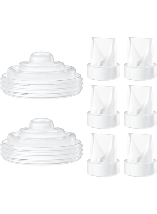 TOVVILD 8PCS Breast Pump Parts Compatible with Momcozy M5 - Image 1