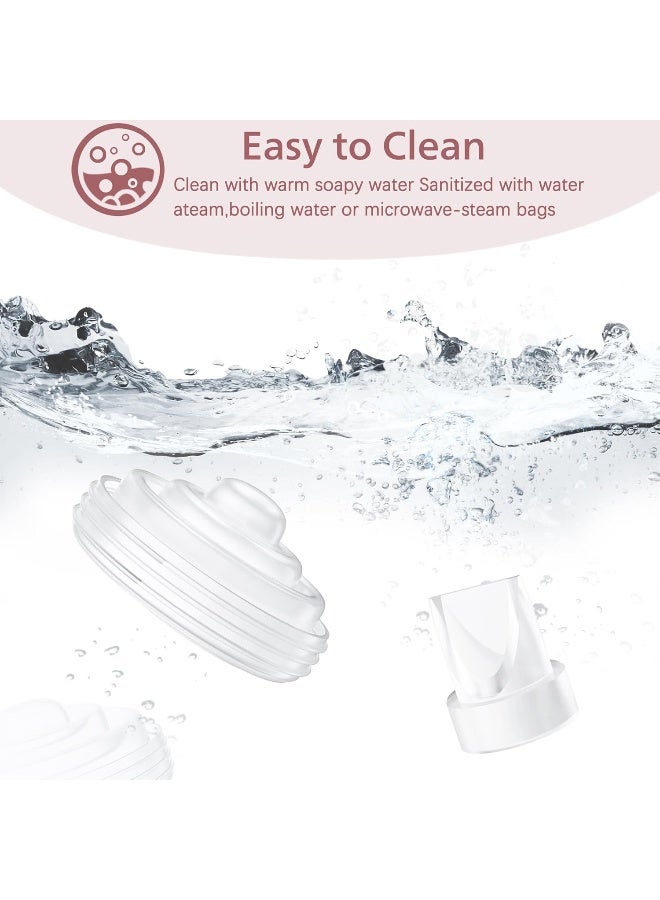 TOVVILD 8PCS Breast Pump Parts Compatible with Momcozy M5 - Image 5