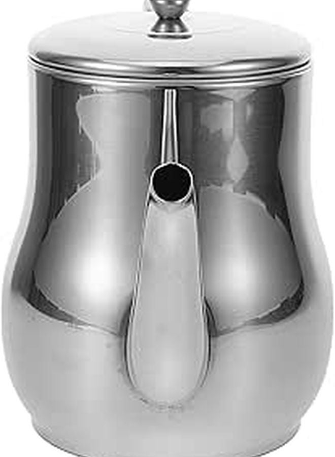Stainless Steel Oil Dispenser 48oz Leak Proof With Filter Strainer For Kitchen - Image 1