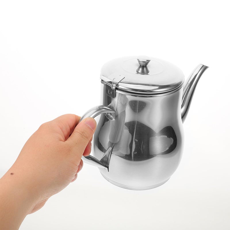 Stainless Steel Oil Dispenser 48oz Leak Proof With Filter Strainer For Kitchen - Image 5