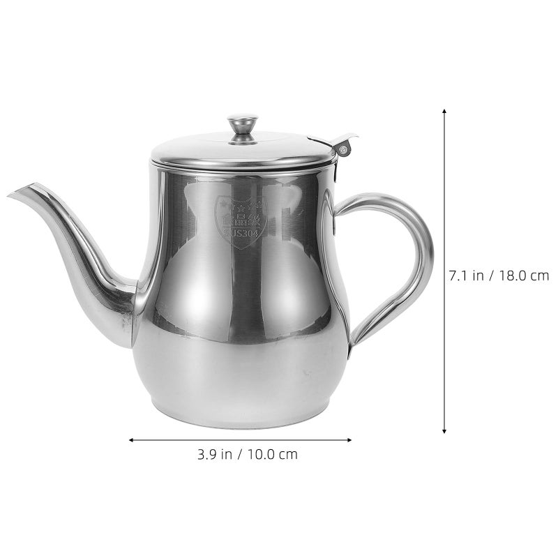 Stainless Steel Oil Dispenser 48oz Leak Proof With Filter Strainer For Kitchen - Image 3