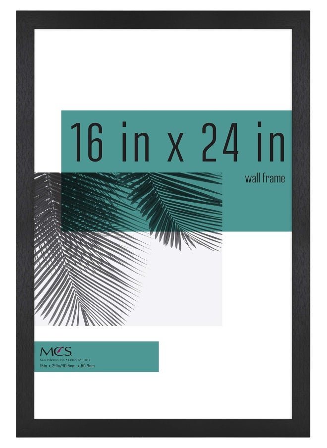 MCS Mcs Studio Gallery Frame  Black Woodgrain  16 X 24 In  Single  - Image 1