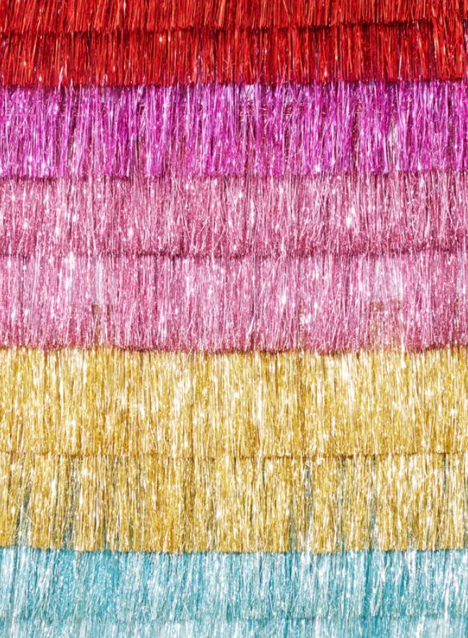 ميري ميري زينة شرائط ذهبية لامعة - Image 5