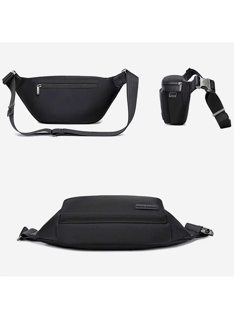 Arctic Hunter  Unisex Cross Body Bag Water Resistant Stylish Anti-Theft Shoulder Side Bag for Men and Women for Casual Travel Shopping, XB00837, Black  | Best Price UAE