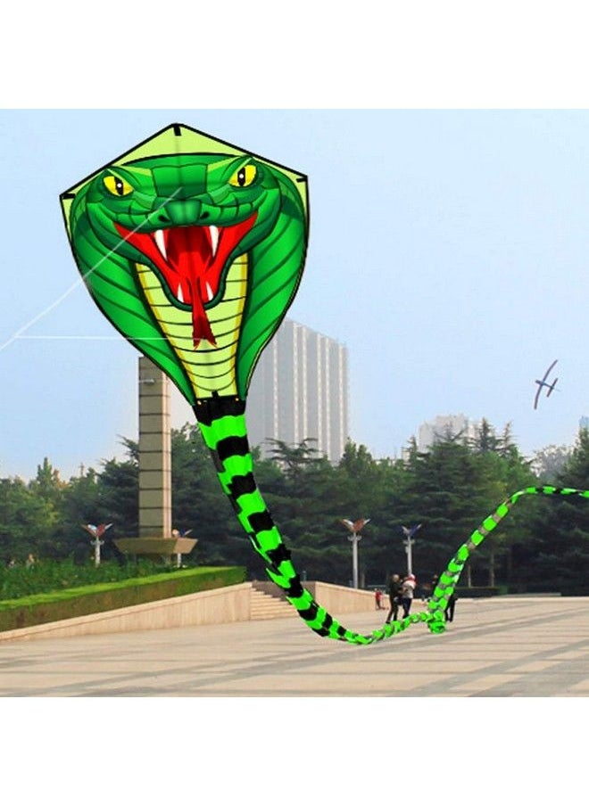 Hengda Kite For Kids 26.2Ft Large Power Cobra Snake Kites With Flying Line Outdoor Fun Sports Kite  - Image 5