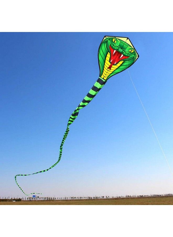 Hengda Kite For Kids 26.2Ft Large Power Cobra Snake Kites With Flying Line Outdoor Fun Sports Kite  - Image 3