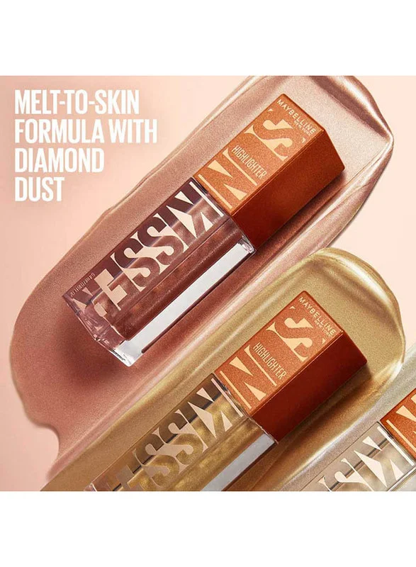 MAYBELLINE NEW YORK Sunkisser Liquid Glow Highlighter, 21 All Star