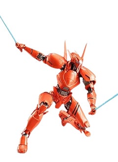 Full Body Joint Movable Robot Hand-Held Saber Mecha Revenge Obsidian Wanderer Robot Movable Toy Model Ornaments Hand-Held - Orange