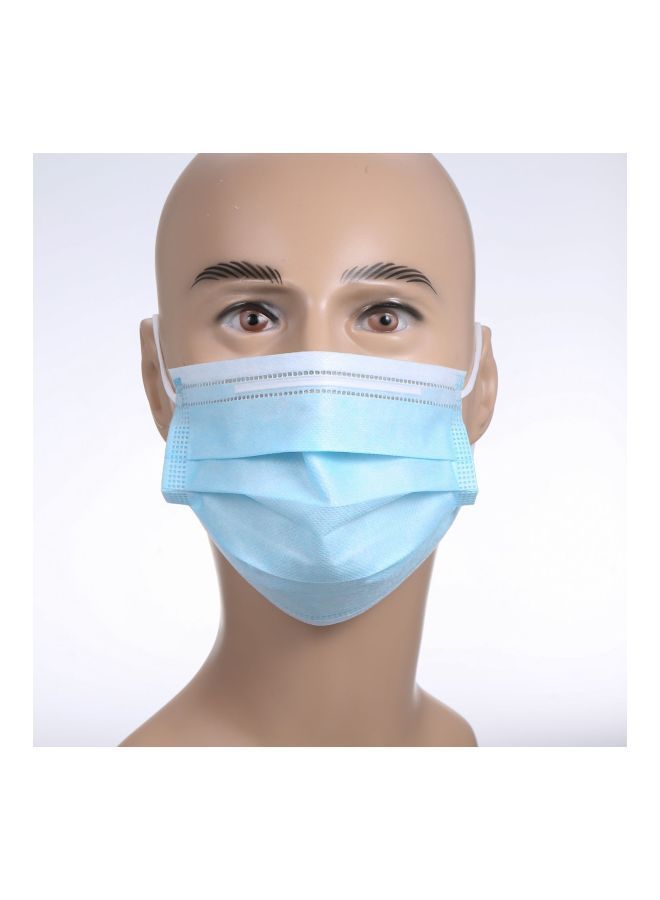 NIBEMINENT 50-Piece Disposable 3-Layer Earloop Face Masks - Image 2
