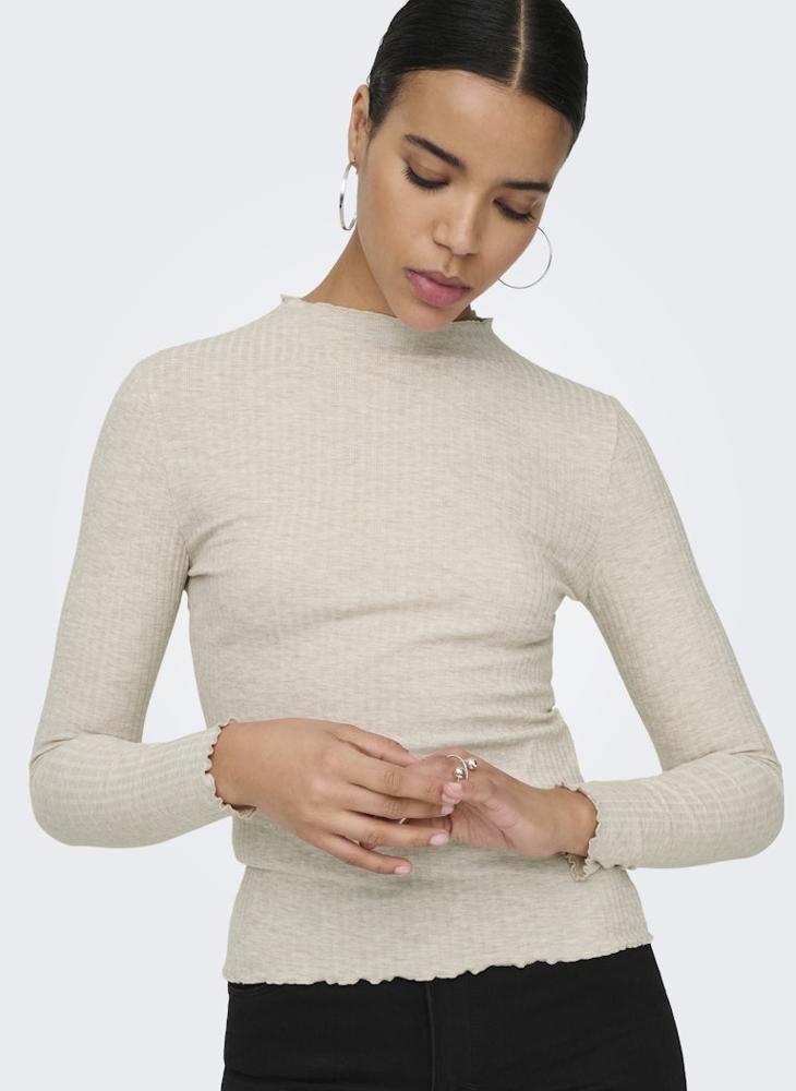 ONLY Onlemma Long Sleeve High Neck Top - Image 3