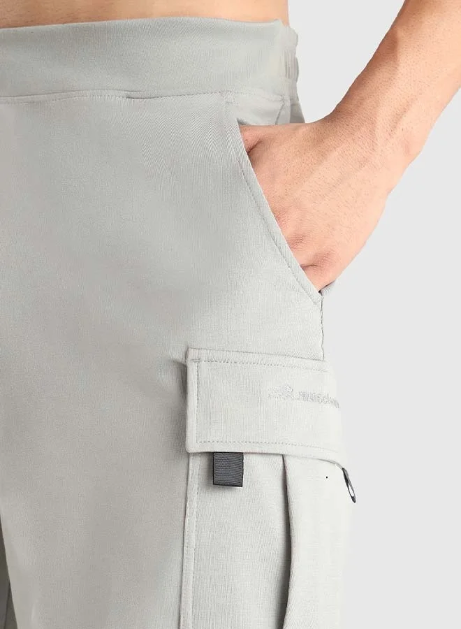 Musclemind Grey Men's Cargo Shorts for Men | Best Price UAE