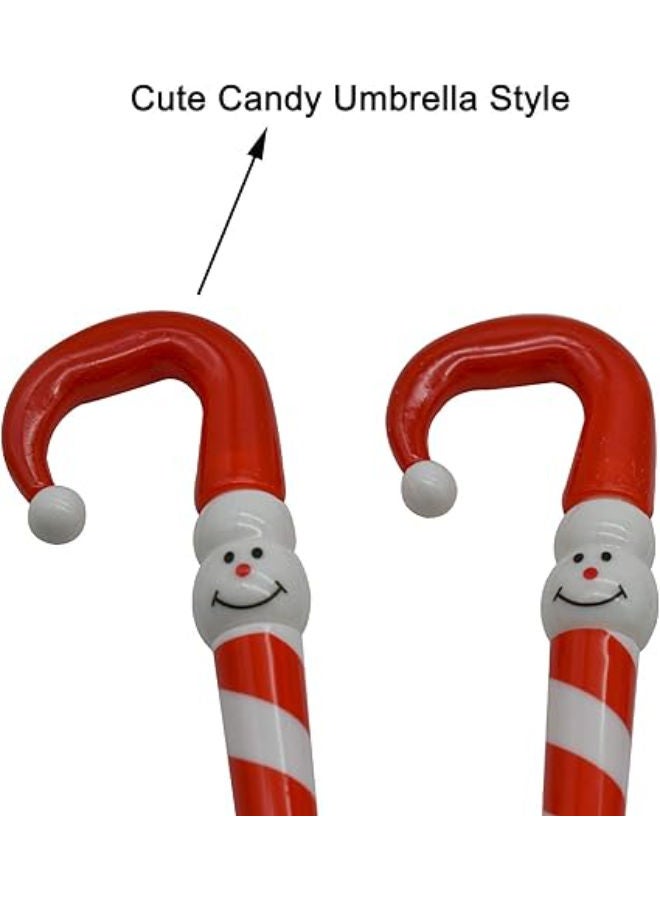 12 قطعة - قلم حبر جاف على شكل عصا حلوى - Image 3