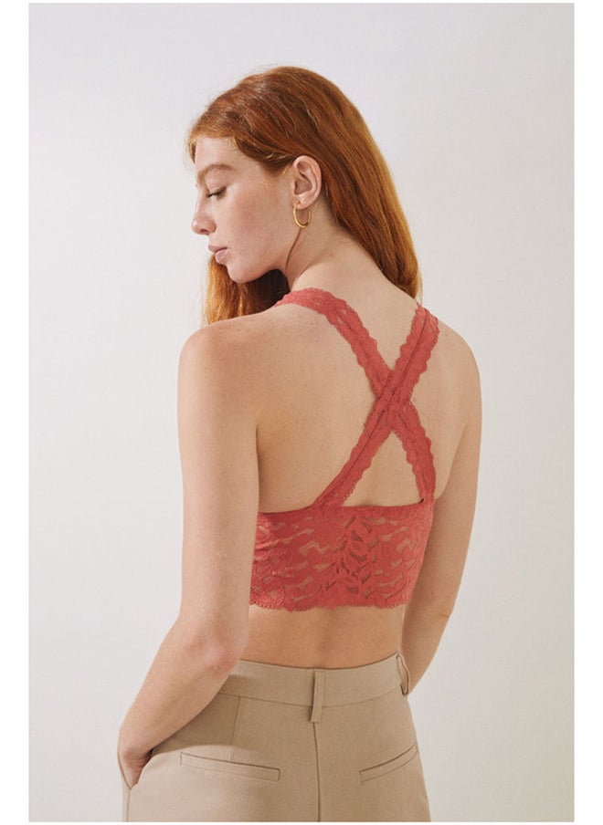 women'secret - Criss Cross Halter Bralette - Image 1