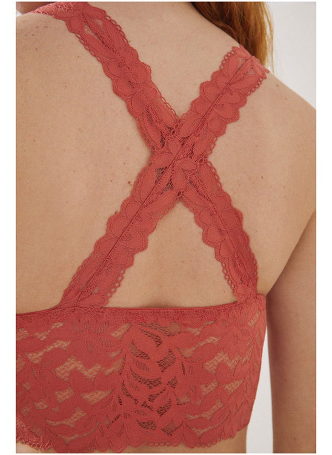 women'secret - Criss Cross Halter Bralette - Image 1