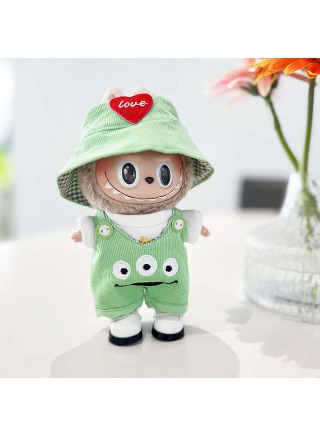 17cm Labubu Time to Chill Macaron Figure Clothes (Clothing only)