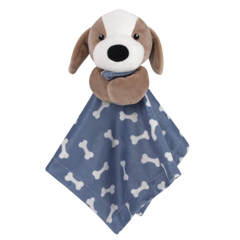 Baby Essentials Minky Animal Snuggler Lovey Blanket for Kids Babies Boys Girls Gender Neutral Security Blanket with Stuffed Animal 