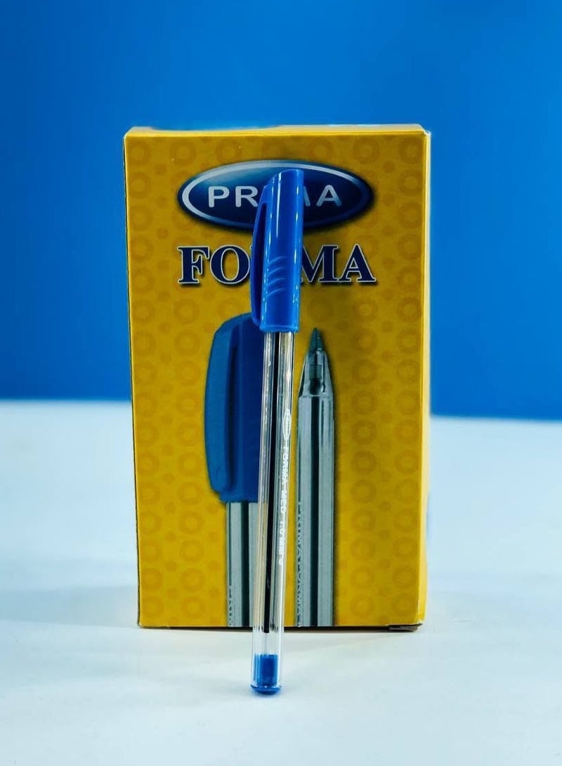 PRIMA Ballpoint Pen Forma Ballpoint Pen Blue Ink Color Box: 24 pens - Image 2