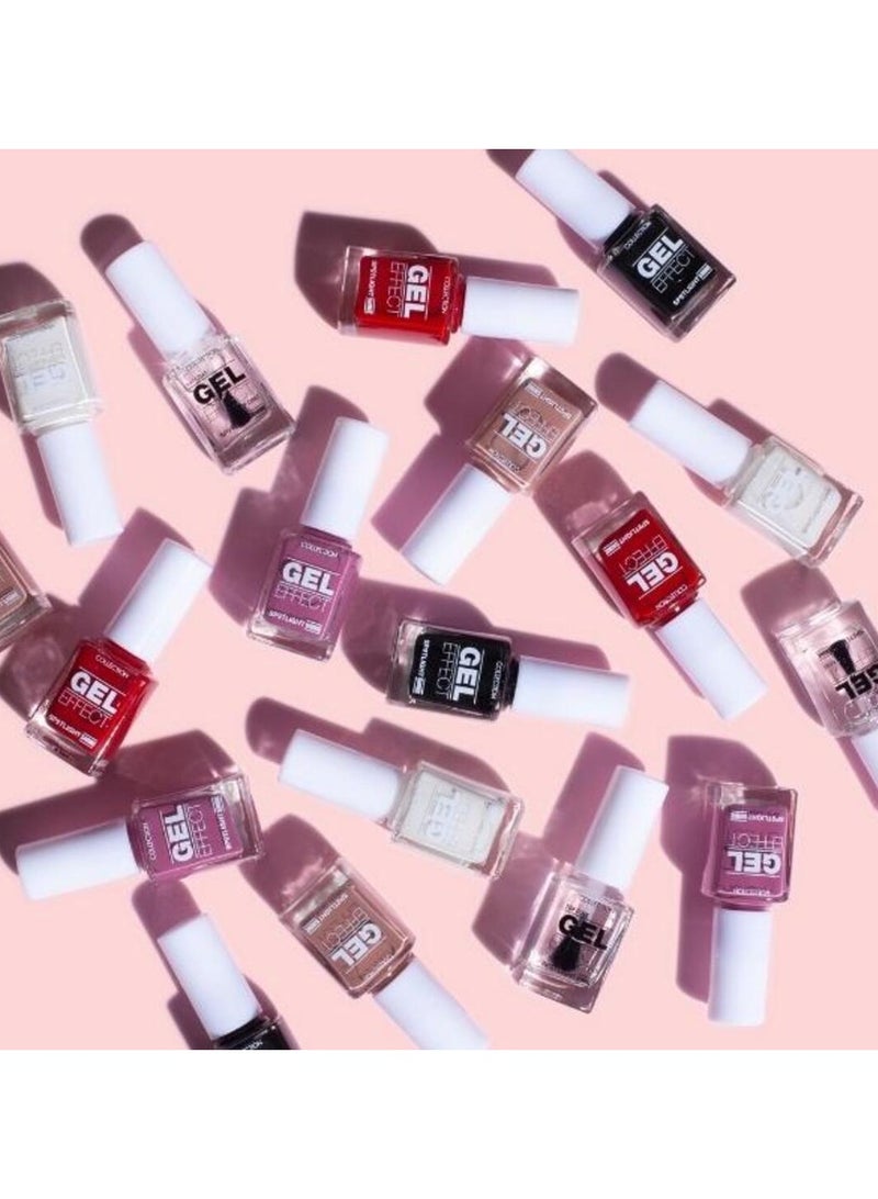 Collection Spotlight shine gel effect nail polish - Sweet caramel - Image 3