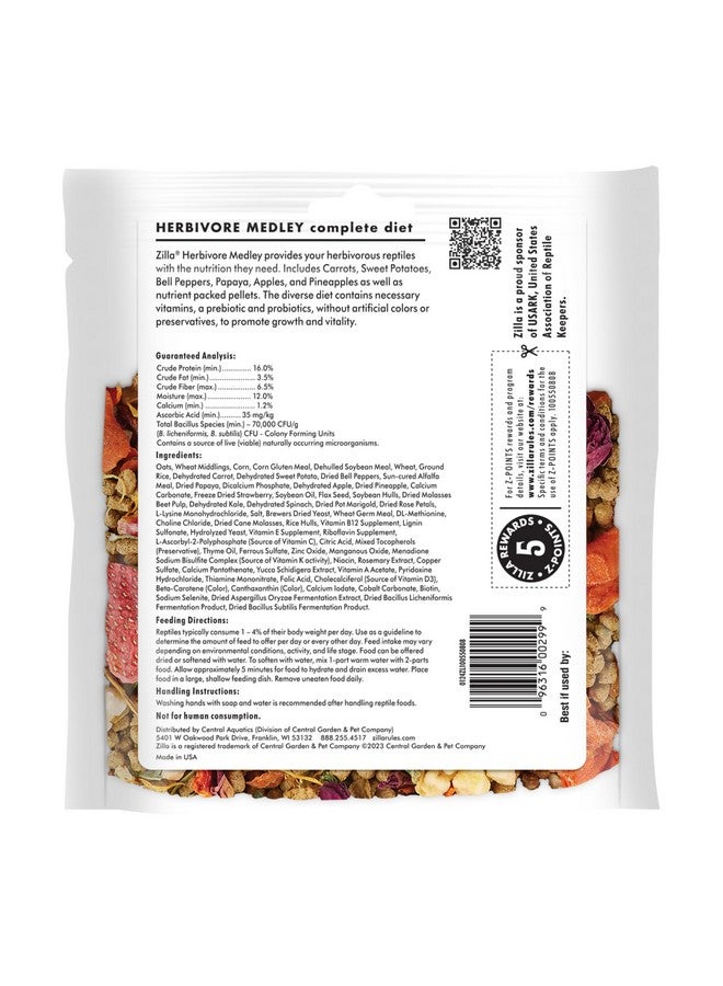 زيلا طعام عشبي للزواحف الأليفة، 4 أونصة - Image 3