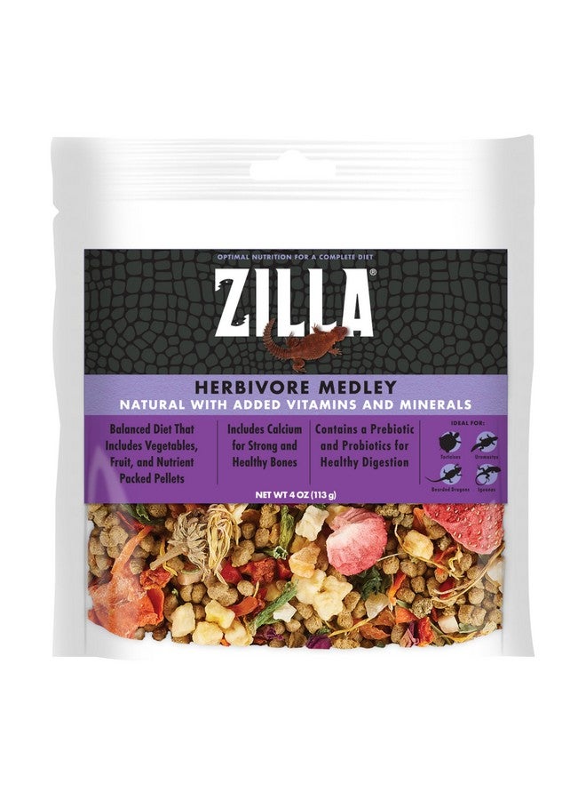 زيلا طعام عشبي للزواحف الأليفة، 4 أونصة - Image 1