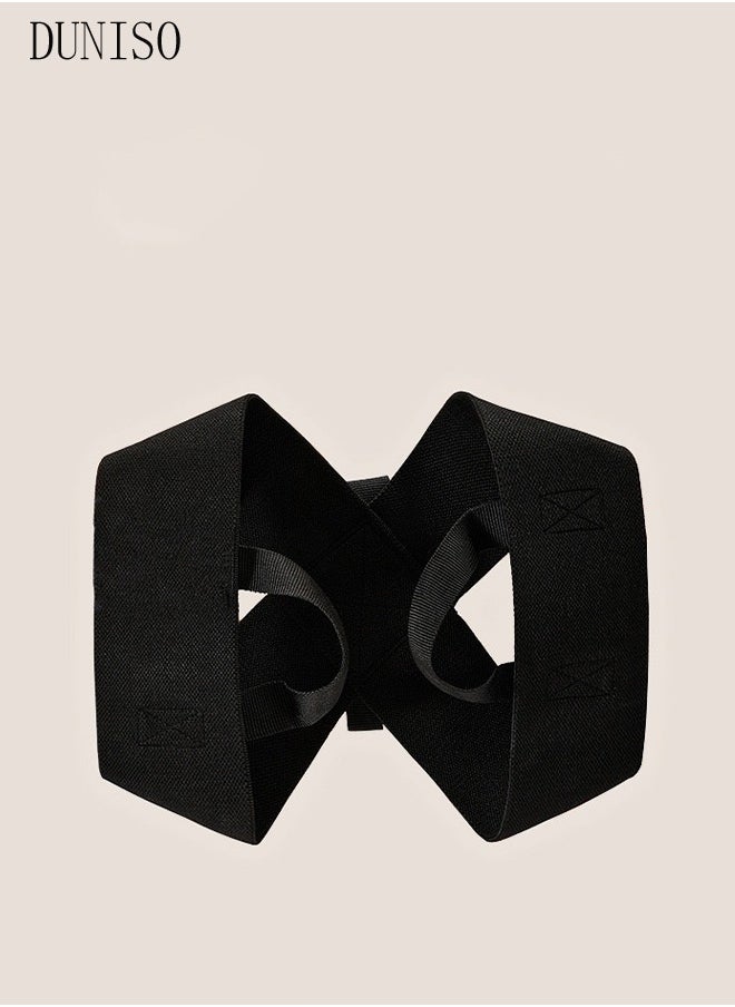 DUNISO Back Correction Strap, Adjustable Posture Corrector Spine Straightener for Relief of Neck Shoulder Pain Develop Good Seated Standing for Men Women Elderly Teens  - Image 2