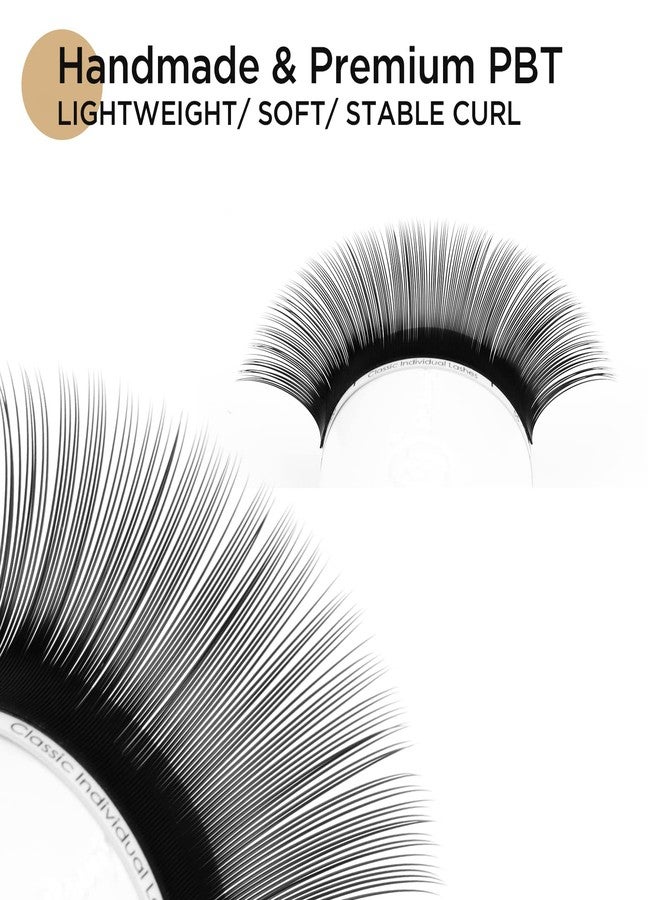 LASHVIEW Eyelash Extensions,Individual Lashes,0.15 Thickness C Curl 13mm, Premium Single &Classic Lashes,Natural Semi Permanent Eyelashes,Mink Lashes,Soft Application-Friendly - Image 2