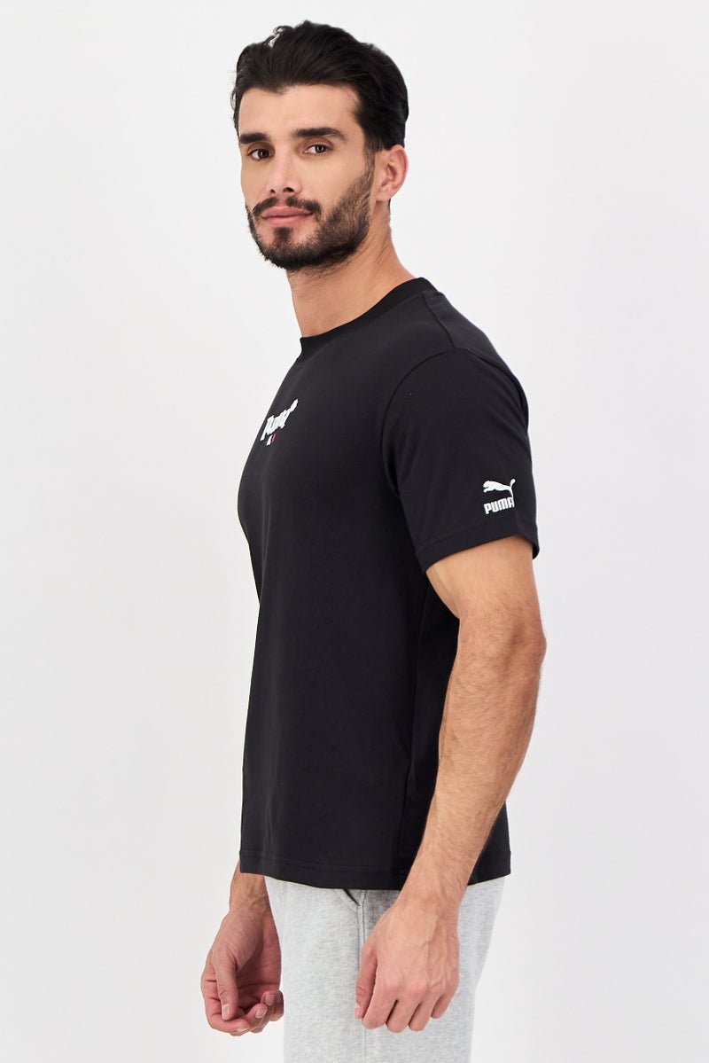PUMA Men Asia Fit Short Sleeve Outdoor T-Shirt, Black - Image 2