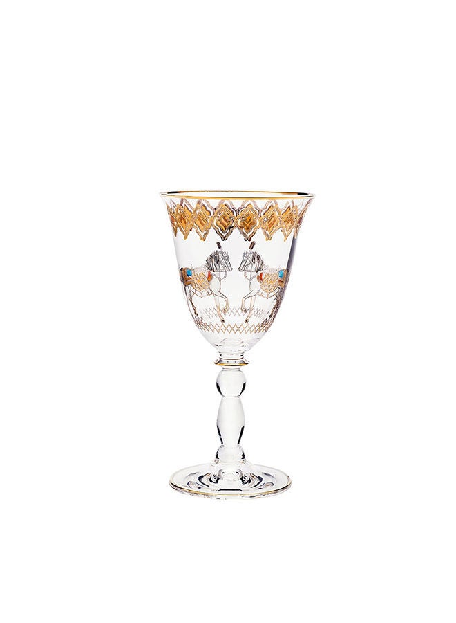 Villeroy & Boch 6-Piece Horse Amber Juice Goblet  - Image 1