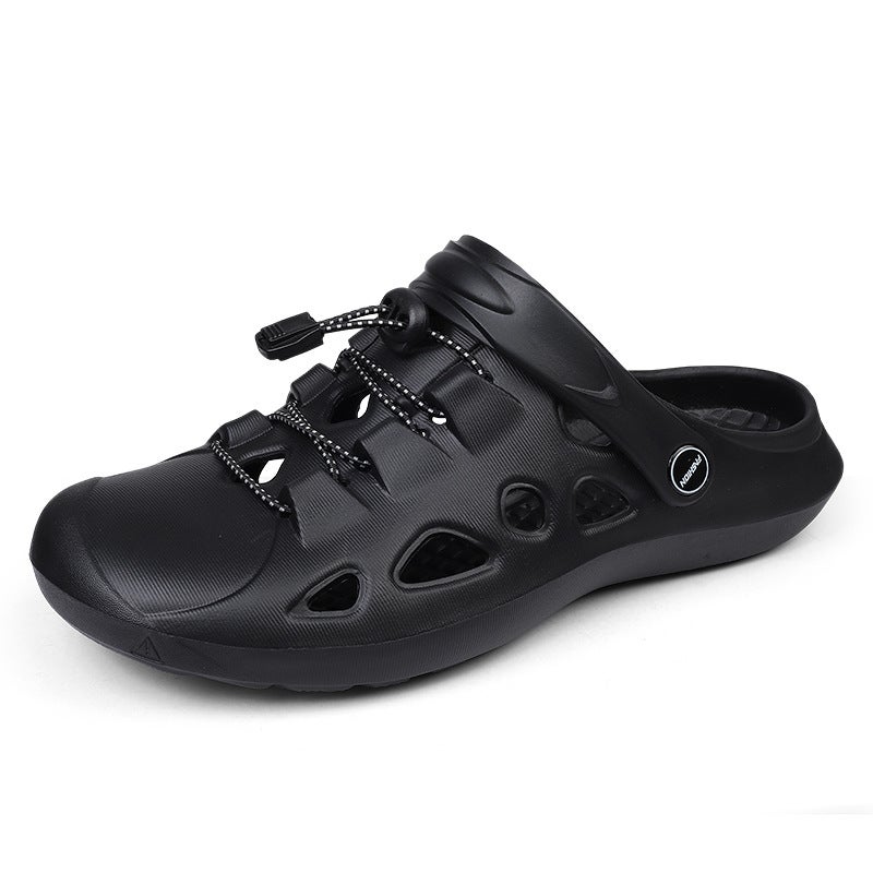 2023 Large Size Lace-Up Eva Sandals Men'S Outdoor Casual Breathable Beach Wading Hole Shoes - Image 1