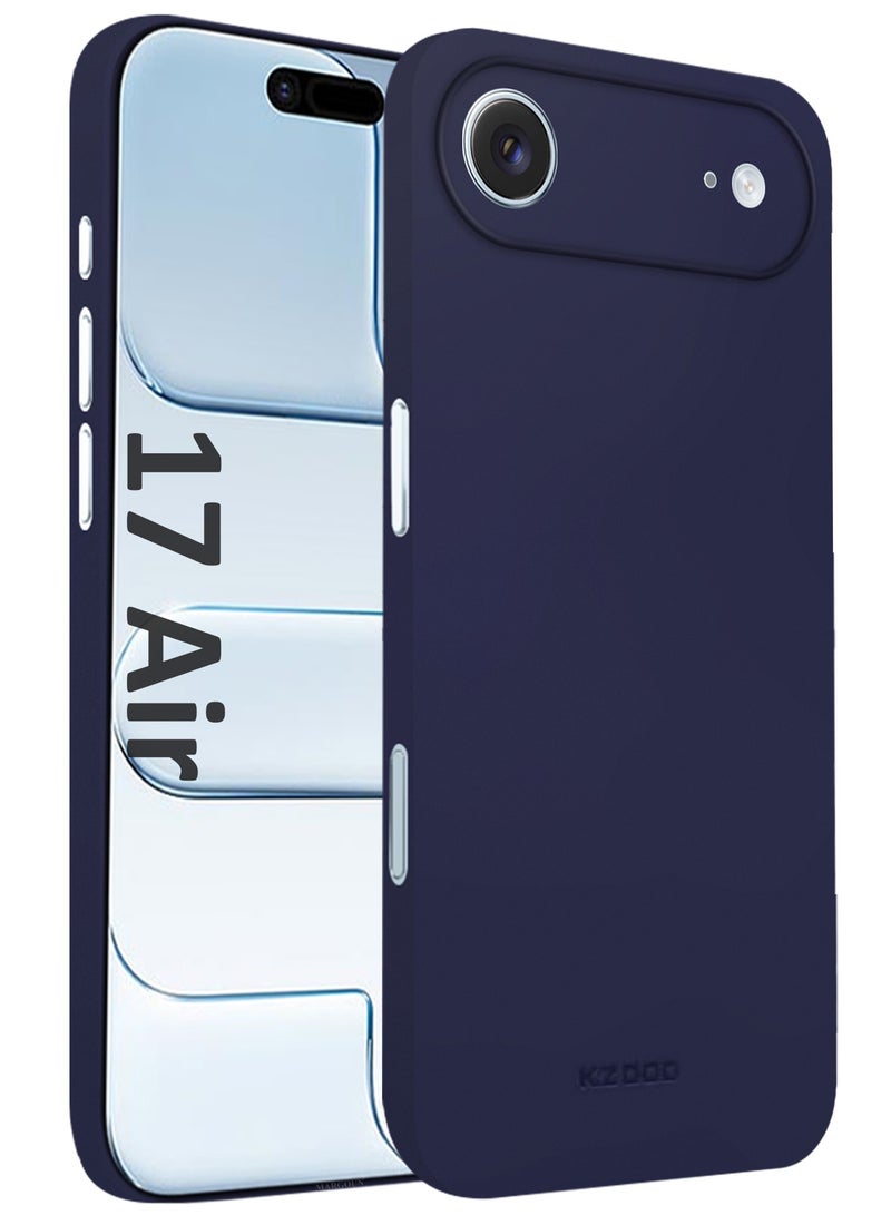 KZDOO Air Skin Case Cover for Apple iPhone 17 Air - Sturdy Back Cover - Durable Thin Case - Drop Protection Cover - Deep Blue - Image 1