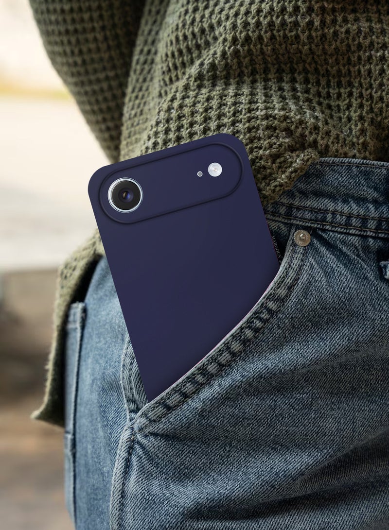 KZDOO Air Skin Case Cover for Apple iPhone 17 Air - Sturdy Back Cover - Durable Thin Case - Drop Protection Cover - Deep Blue - Image 5