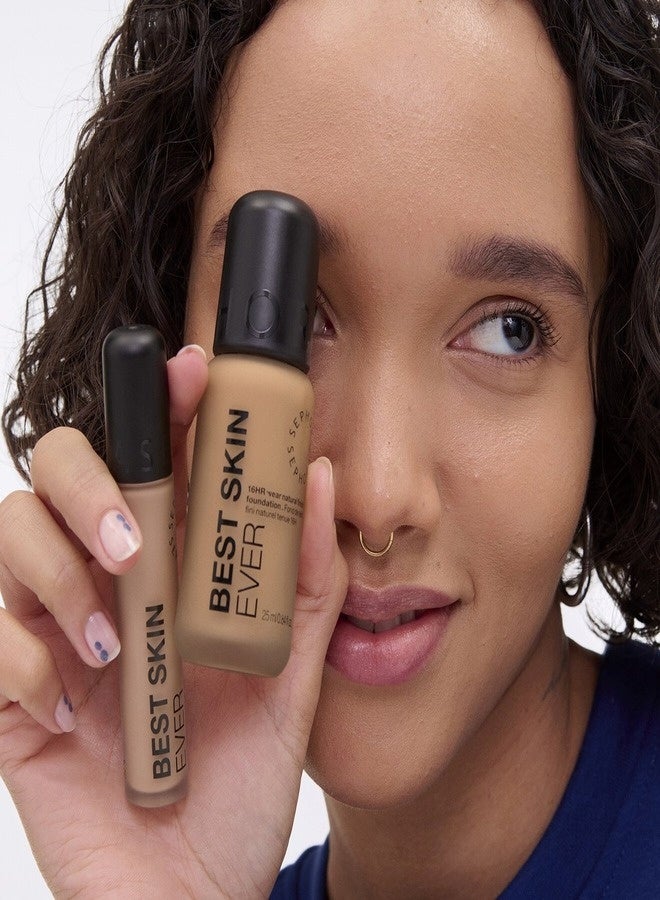 سيفورا مجموعة سيفورا - كريم أساس سائل بيست سكين إيفر بلمسة نهائية طبيعية يدوم 16 ساعة، 25 مل - لون 20Y متوسط ​​مع درجات صفراء - Image 4