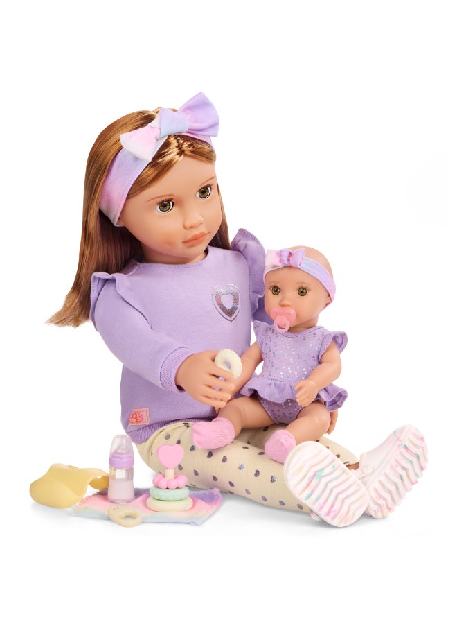 Our Generation Big/Little Sister Dolls w/baby acc, Jory & Riley - Image 3