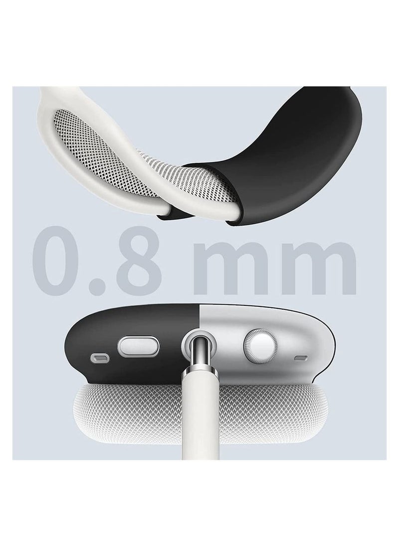 SYOSI - Silicone Case Cover for AirPods Max Headphones Anti Scratch Ear Cups and Headband Covers Skin Protector for AirPods Max Headset Protective Accessories - Image 1