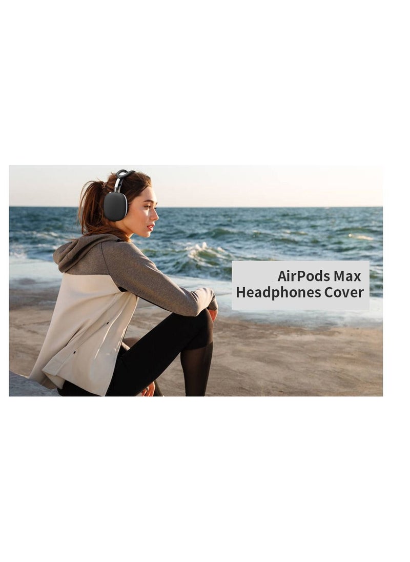 SYOSI - Silicone Case Cover for AirPods Max Headphones Anti Scratch Ear Cups and Headband Covers Skin Protector for AirPods Max Headset Protective Accessories - Image 1