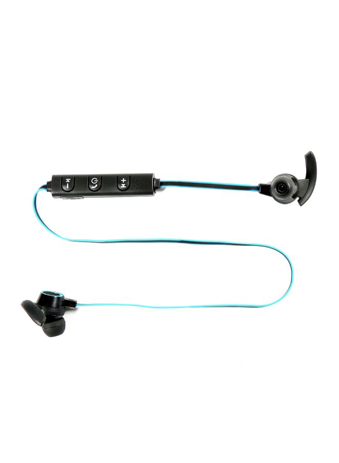 سماعة رأس لاسلكية تعمل بالبلوتوث أسود/أزرق - Image 2