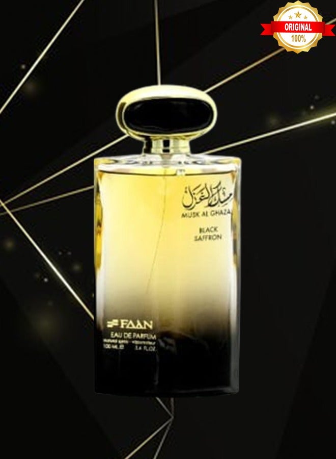 فاان عطر مسك الغزال بالزعفران الأسود 100 مل - Image 2