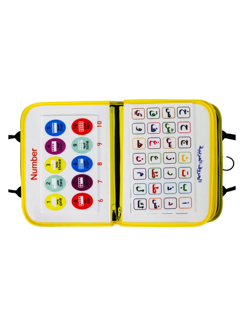 سندس كتاب المفكر الصغير هو كتاب أنشطة تفاعلي للأطفال لتنمية مهاراتهم الحسية والمعرفية - Image 3