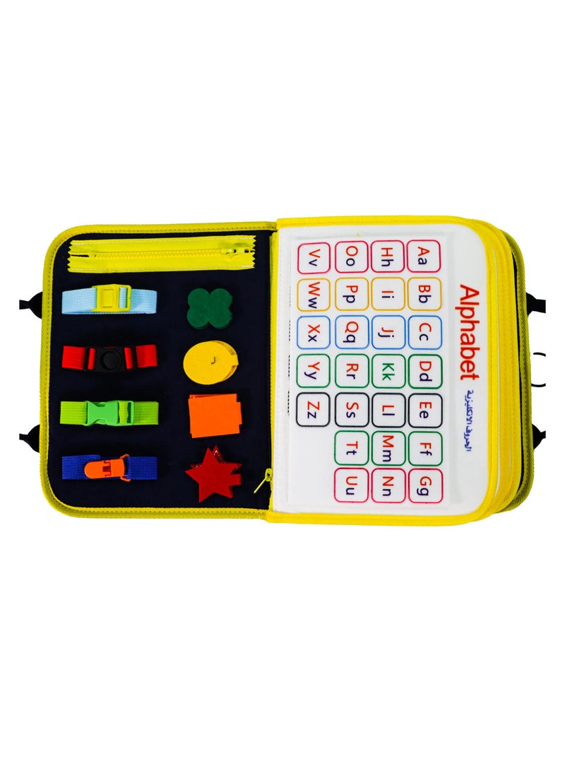 سندس كتاب المفكر الصغير هو كتاب أنشطة تفاعلي للأطفال لتنمية مهاراتهم الحسية والمعرفية - Image 4