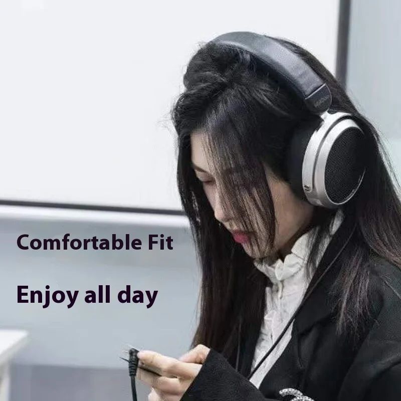 Hifiman HE400se Dual Magnet Full-Size Open-Back Planar Magnetic Wired Hi-Fi Headphones, 3.5mm - Image 2