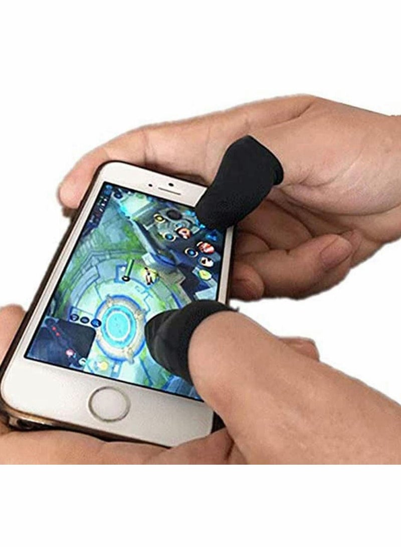 KASTWAVE Mobile Phone Gaming Finger Sleeves 10Pcs, High-density Knitted Touchscreen Cot  - Image 5