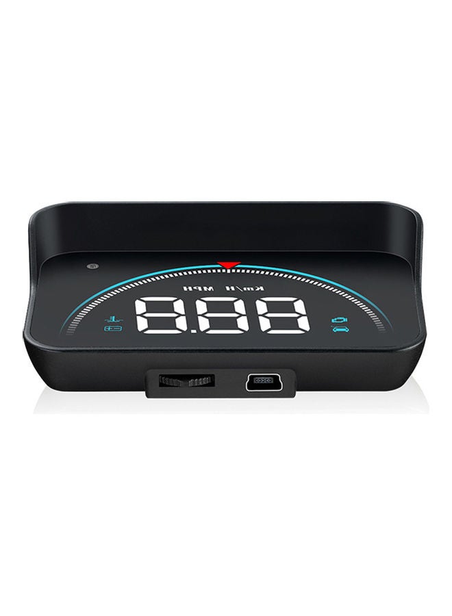 Alyashmac Intelligent Heads Up Display High Definition Refitted Speedometer For Automobile Vehicle Heads Up Display Car Digital Speedometer - Image 1