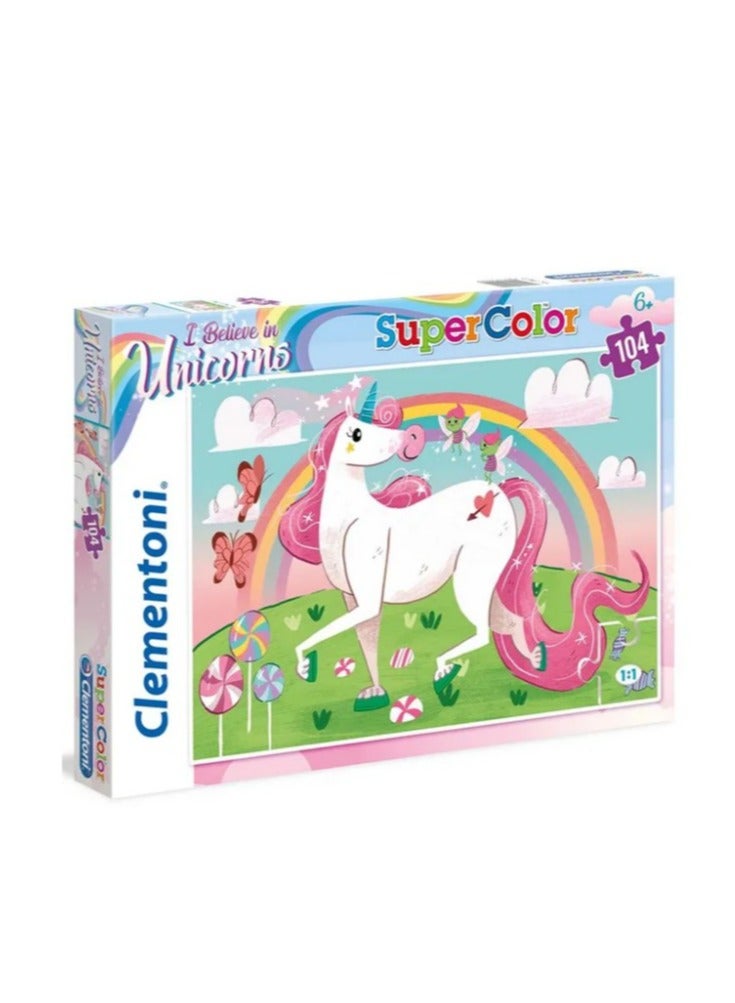 كليمينتوني بازل لغز "أؤمن بيونيكورن" من كليمنتوني، 104 قطعة - Image 2