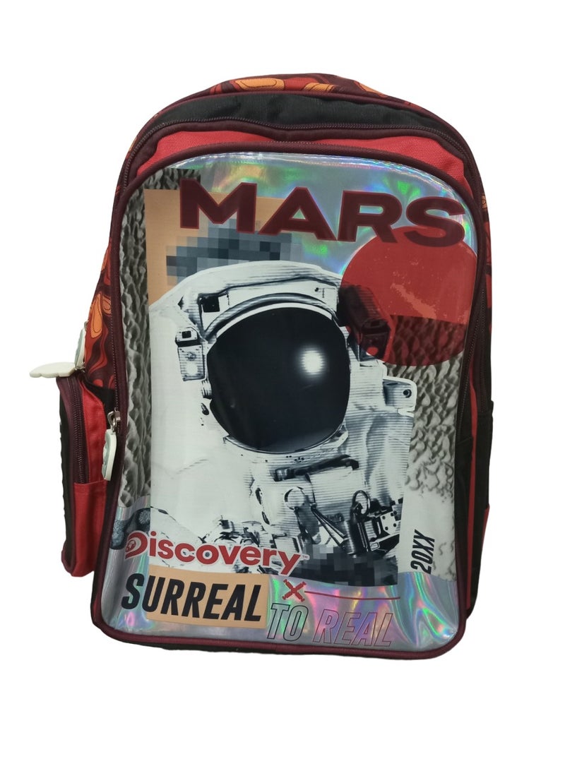 ديسكفري حقيبة ظهر لمراقبة المريخ للأطفال، واستكشاف الفضاء، والعلوم، والتاريخ، والجيولوجيا، وعلم الفلك - Image 1