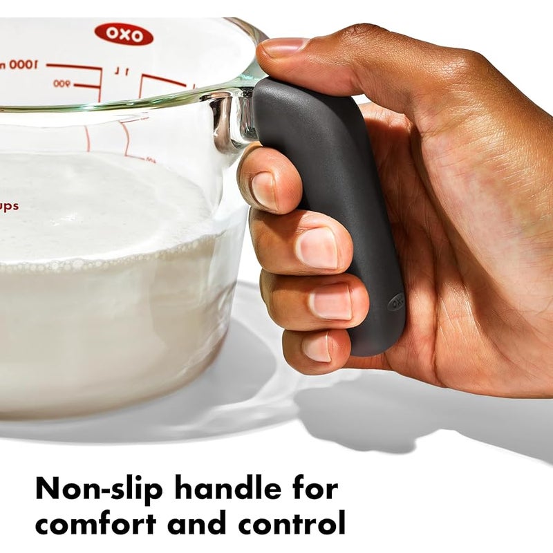 OXO Good Grips 2 Cup Glass Measuring Cup with Lid - Image 5