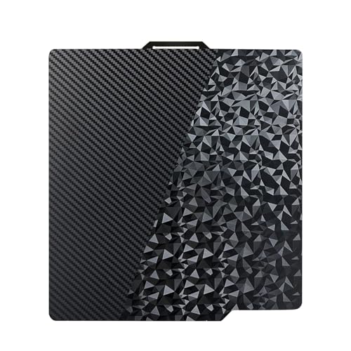 IdeaFormer-3D PEO PET Smooth Build Plate for Bambu Lab X1C X1 X1E P1P P1S P2S A1, PEO PET Spring Steel Sheet Flexible Bed Plate for Bambu Labs X1, X1 Carbon, P1P, P1S, P2S, A1 3D Printer Platform - Image 1